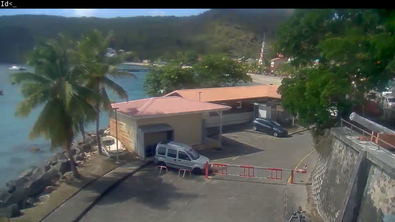 Martinique Island, Les Anses d'Arlet Coast & Village Live Cam  - Le Marin, Martinique, France
