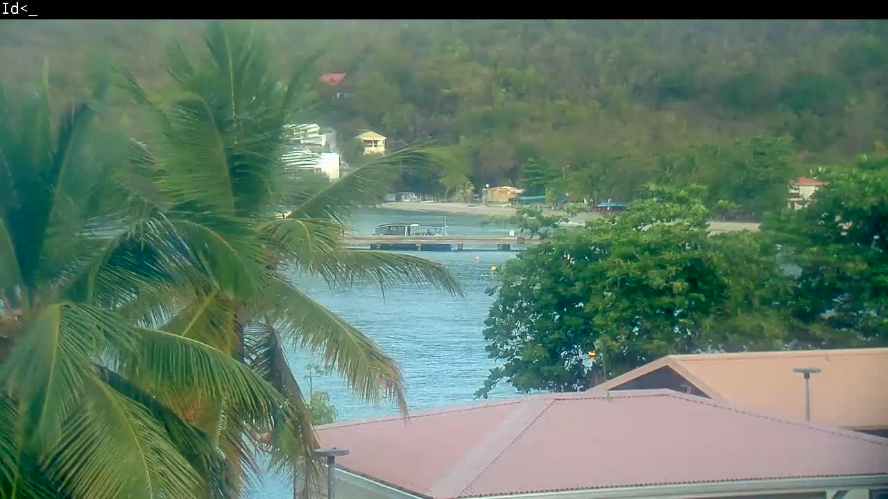 Martinique Island, Les Anses d'Arlet Coast & Village Live Cam  - Le Marin, Martinique, France