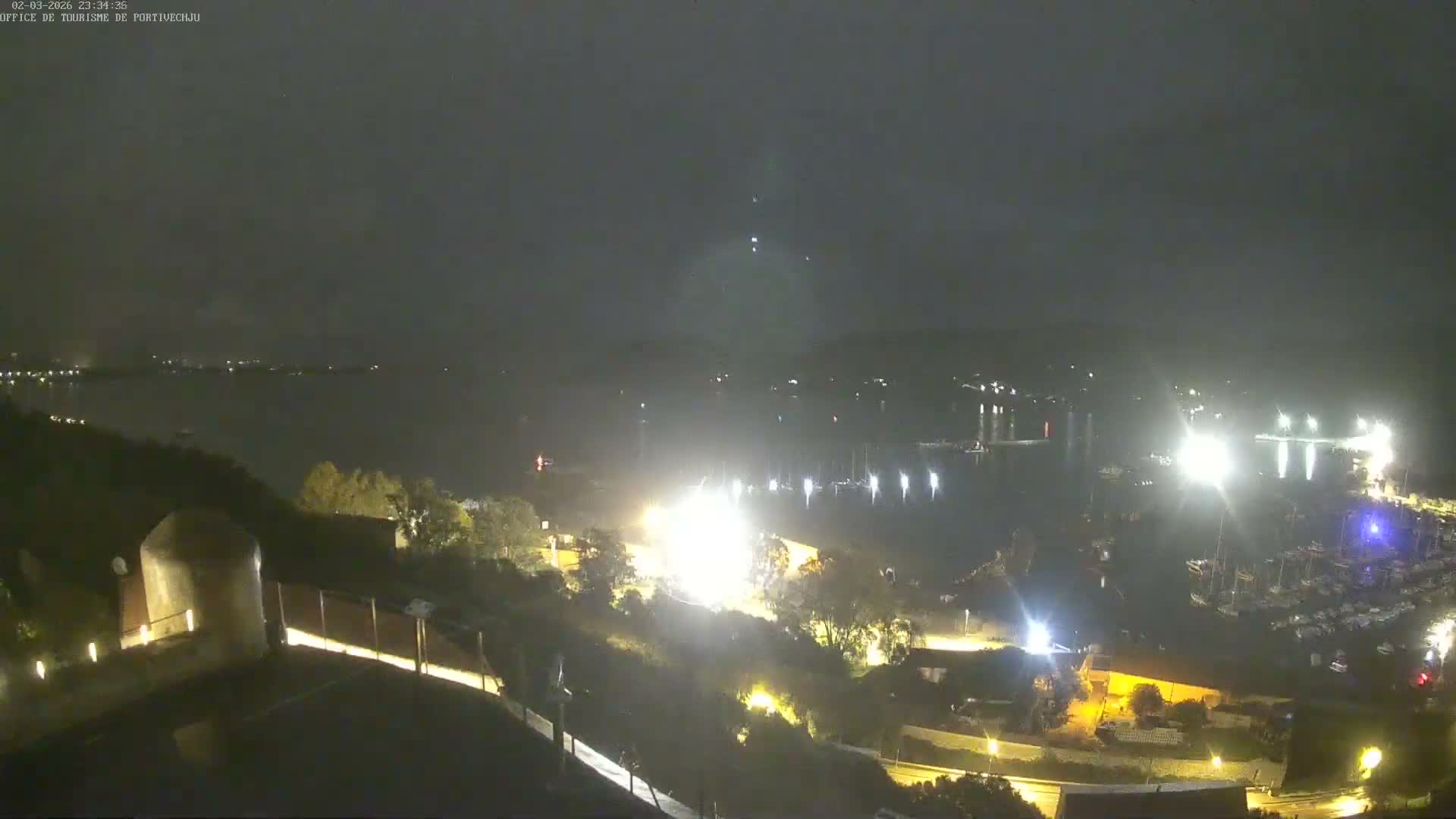 Corse (Corsica), Porto Vecchio Coast & Port  Live Cam -  Sartene, Corse-du-Sud, Corse, France