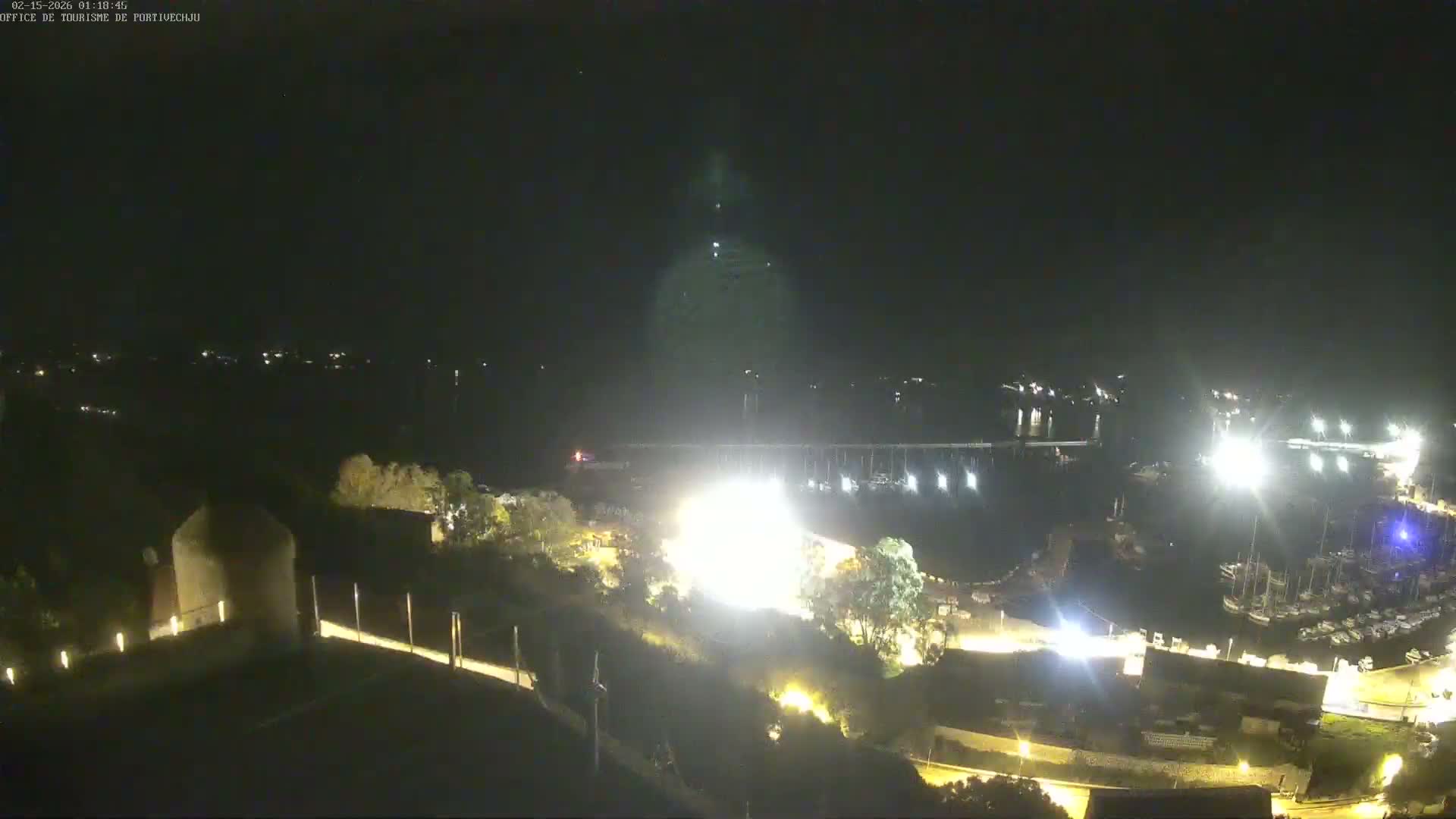 Corse (Corsica), Porto Vecchio Coast & Port  Live Cam -  Sartene, Corse-du-Sud, Corse, France