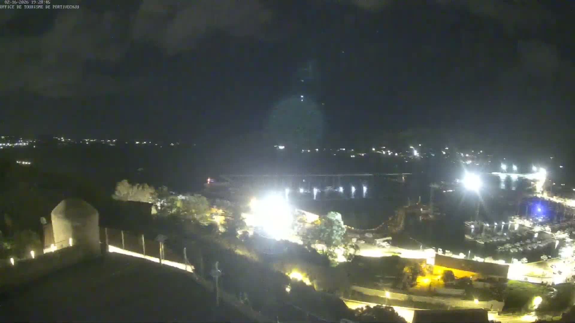 Corse (Corsica), Porto Vecchio Coast & Port  Live Cam -  Sartene, Corse-du-Sud, Corse, France