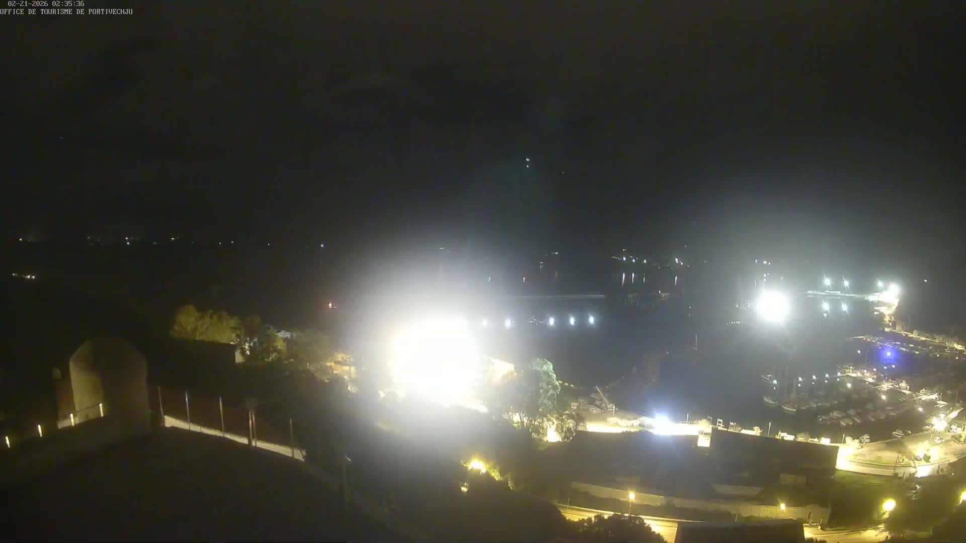 Corse (Corsica), Porto Vecchio Coast & Port  Live Cam -  Sartene, Corse-du-Sud, Corse, France