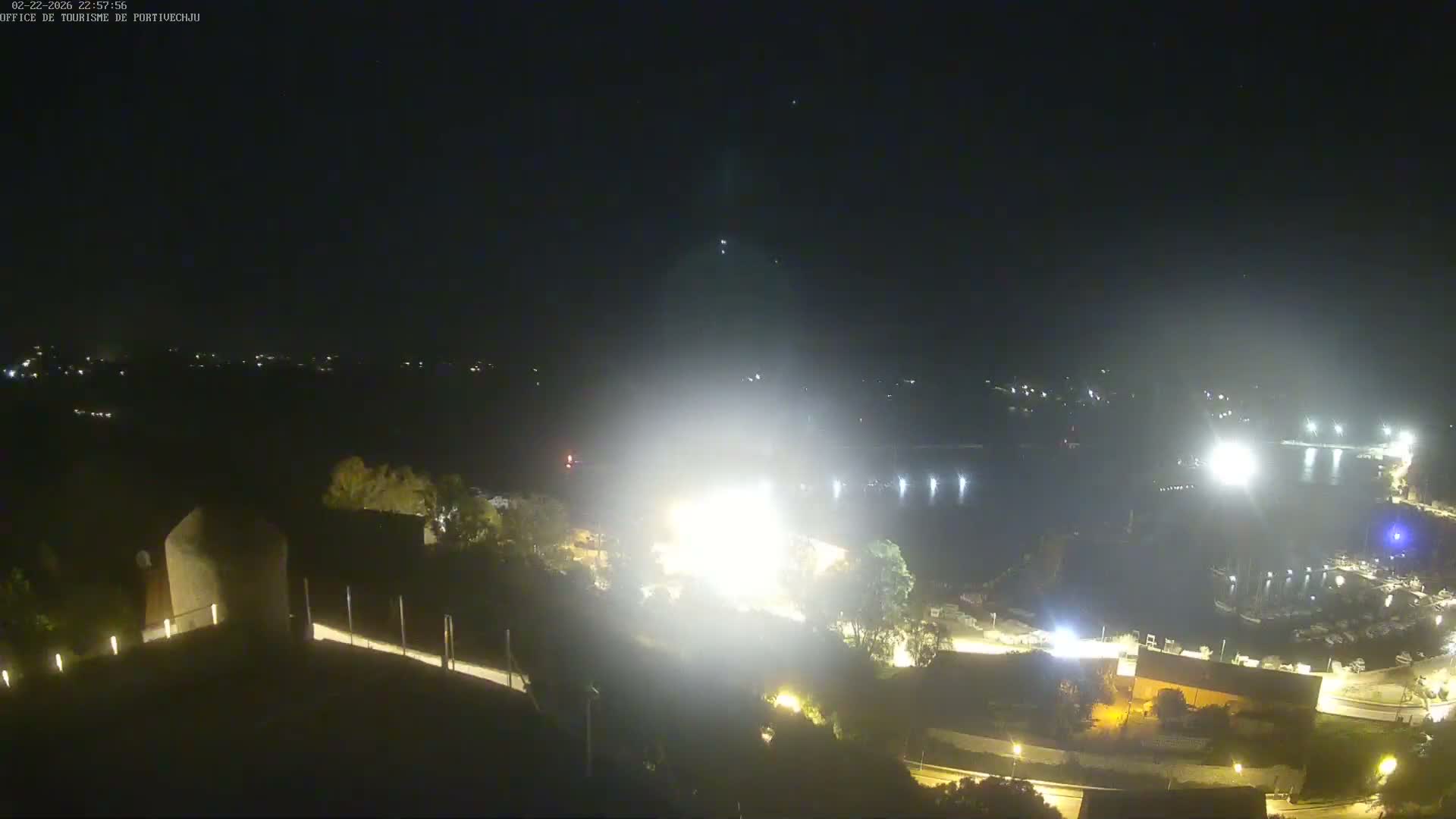 Corse (Corsica), Porto Vecchio Coast & Port  Live Cam -  Sartene, Corse-du-Sud, Corse, France