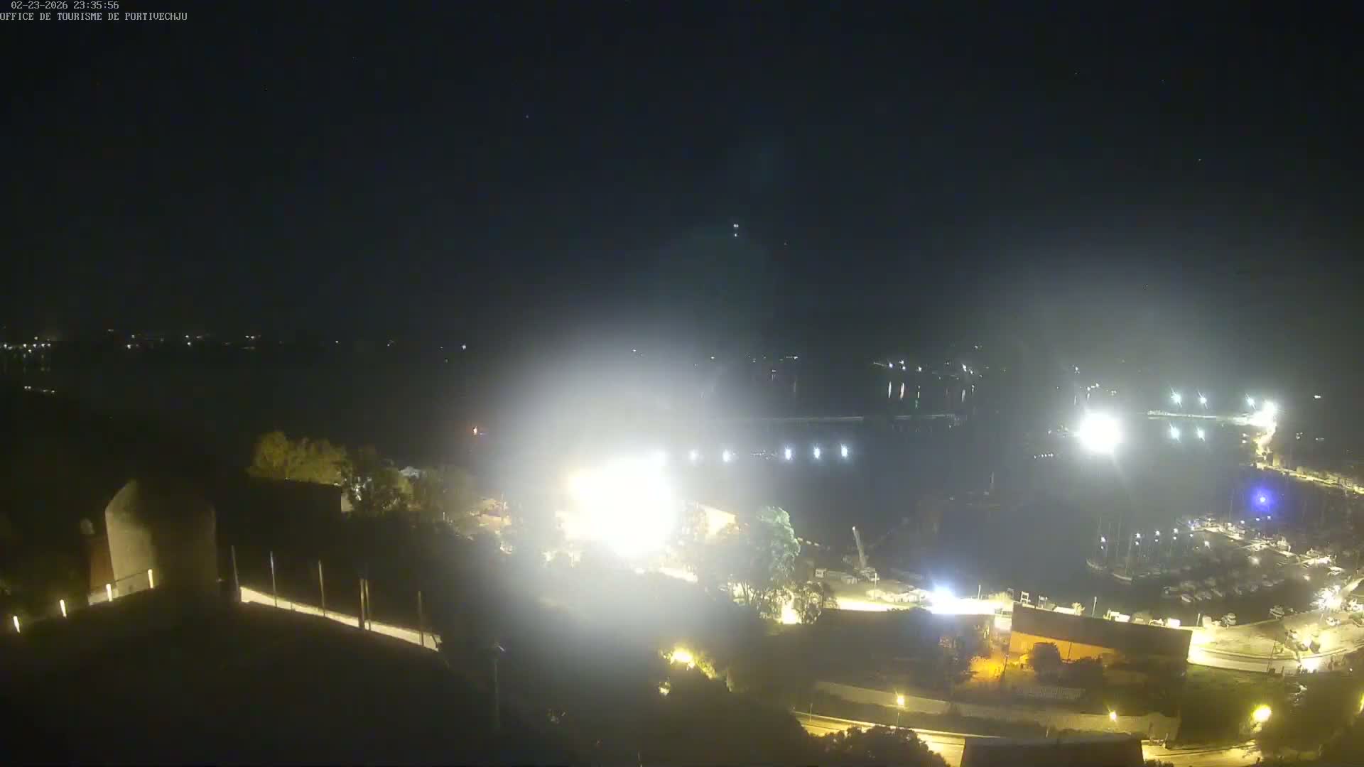 Corse (Corsica), Porto Vecchio Coast & Port  Live Cam -  Sartene, Corse-du-Sud, Corse, France