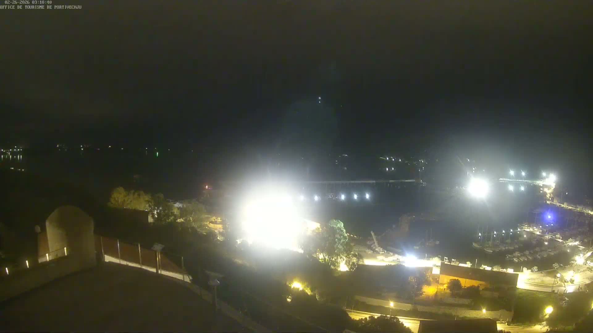 Corse (Corsica), Porto Vecchio Coast & Port  Live Cam -  Sartene, Corse-du-Sud, Corse, France