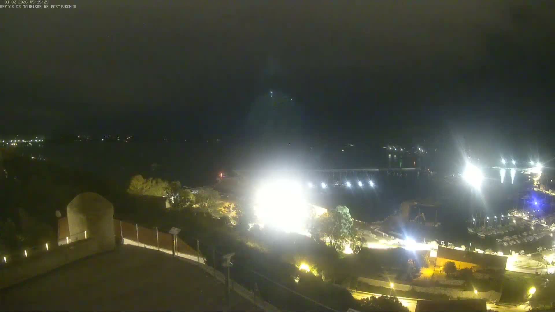 Corse (Corsica), Porto Vecchio Coast & Port  Live Cam -  Sartene, Corse-du-Sud, Corse, France