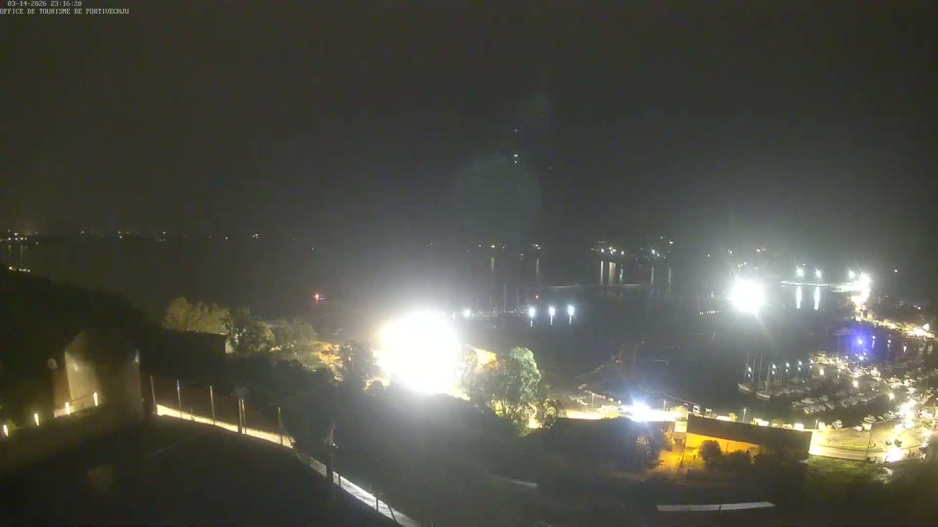 Corse (Corsica), Porto Vecchio Coast & Port  Live Cam -  Sartene, Corse-du-Sud, Corse, France
