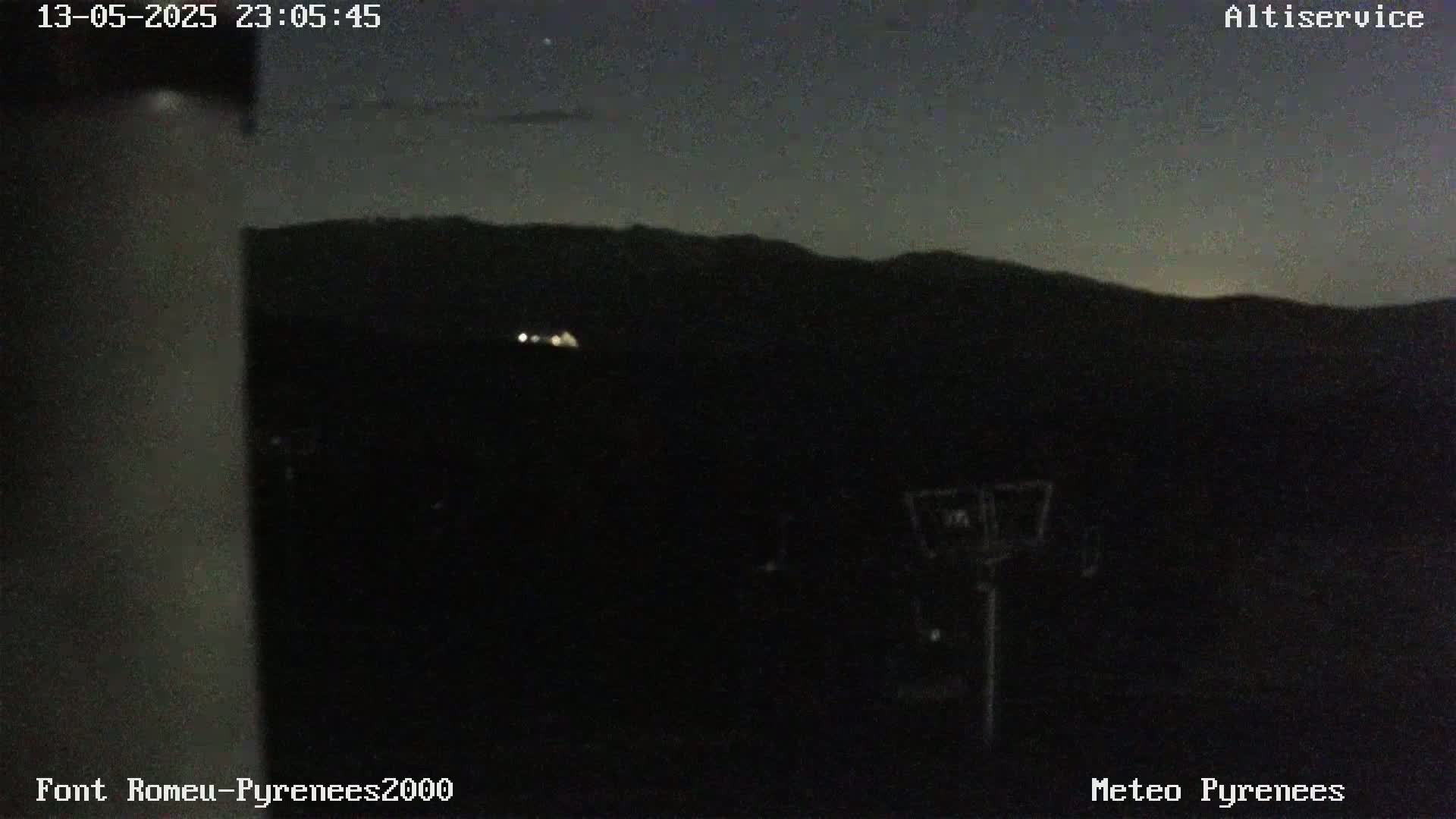Font-Romeu Ski Slopes & Pyrenees Summits Panaromic 360 Live Cam - Prades, Pyrenees-Orientales, Occitanie, France