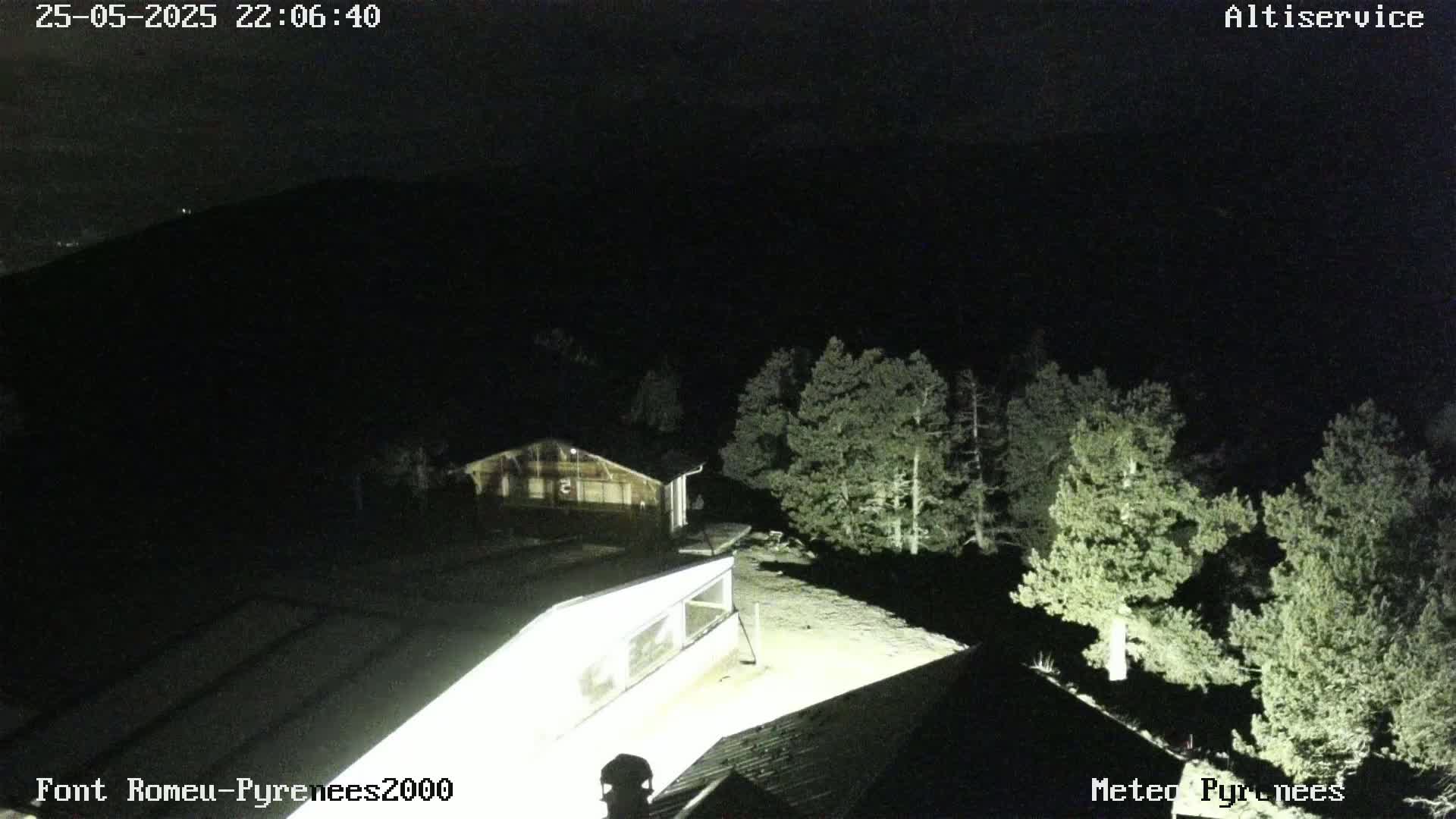 Font-Romeu Ski Slopes & Pyrenees Summits Panaromic 360 Live Cam - Prades, Pyrenees-Orientales, Occitanie, France