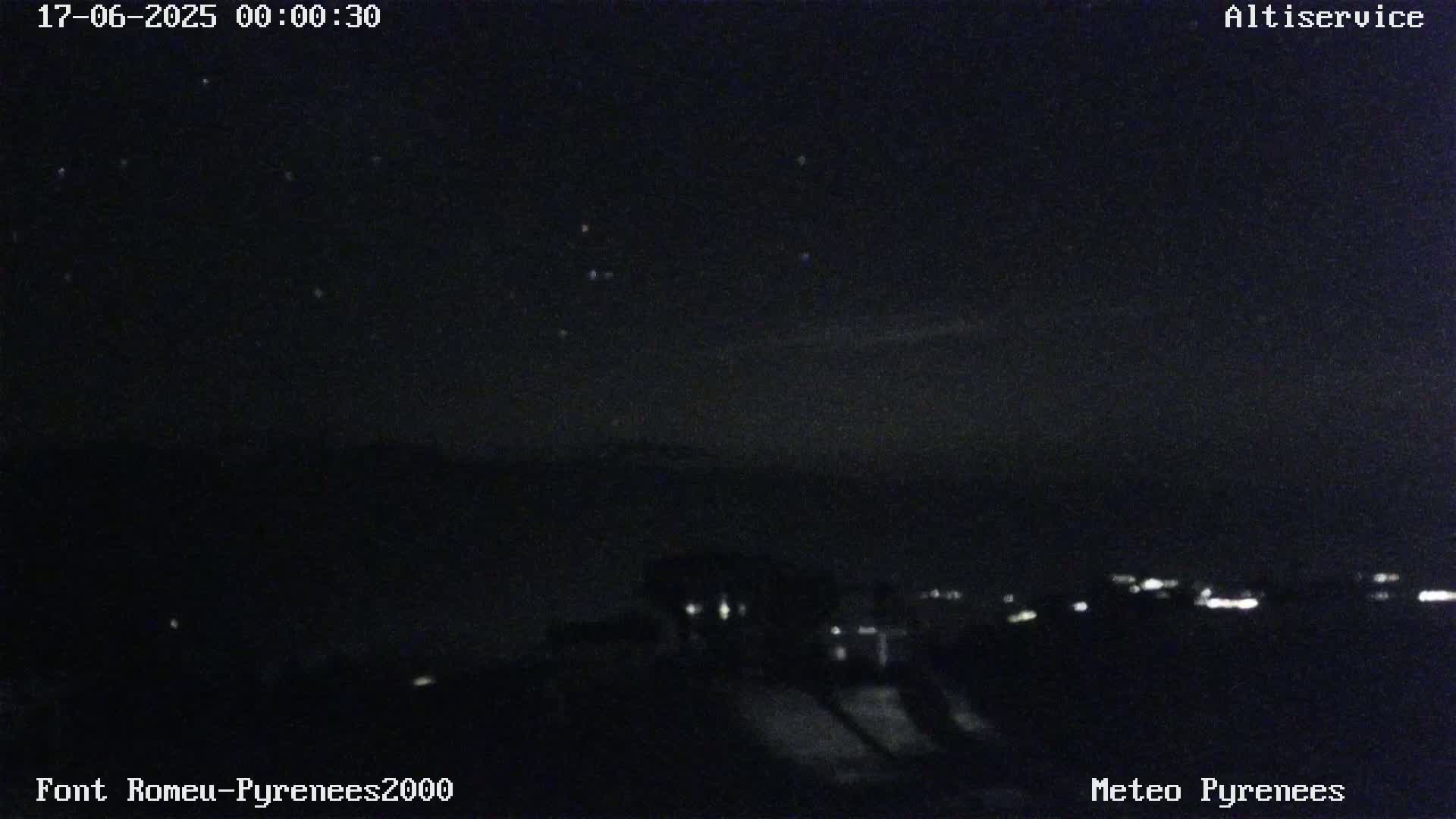 Font-Romeu Ski Slopes & Pyrenees Summits Panaromic 360 Live Cam - Prades, Pyrenees-Orientales, Occitanie, France