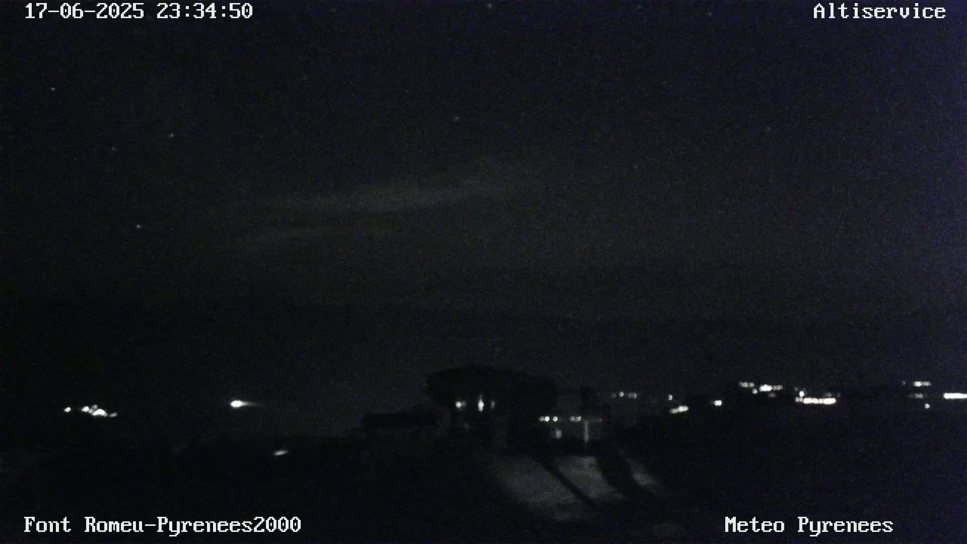 Font-Romeu Ski Slopes & Pyrenees Summits Panaromic 360 Live Cam - Prades, Pyrenees-Orientales, Occitanie, France