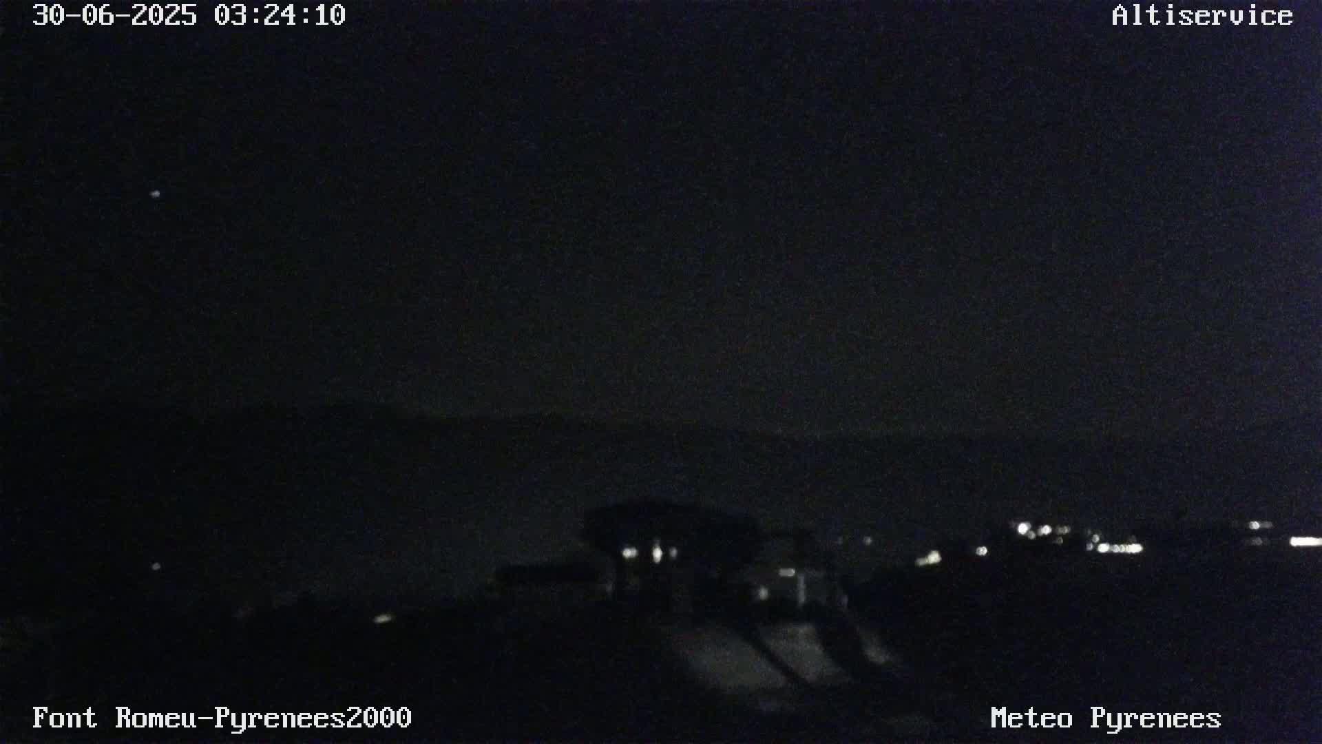 Font-Romeu Ski Slopes & Pyrenees Summits Panaromic 360 Live Cam - Prades, Pyrenees-Orientales, Occitanie, France