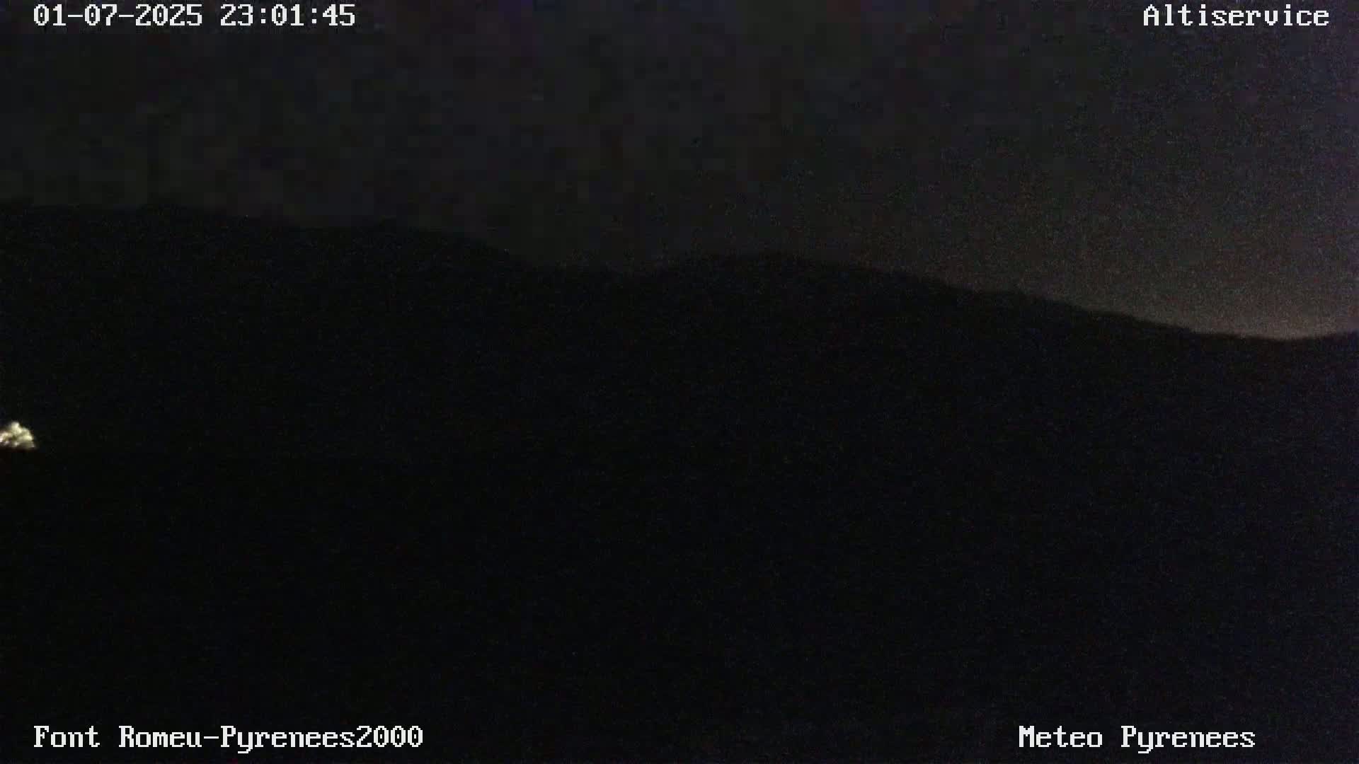 Font-Romeu Ski Slopes & Pyrenees Summits Panaromic 360 Live Cam - Prades, Pyrenees-Orientales, Occitanie, France