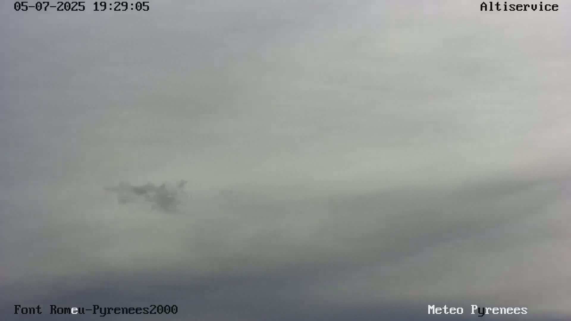 Font-Romeu Ski Slopes & Pyrenees Summits Panaromic 360 Live Cam - Prades, Pyrenees-Orientales, Occitanie, France