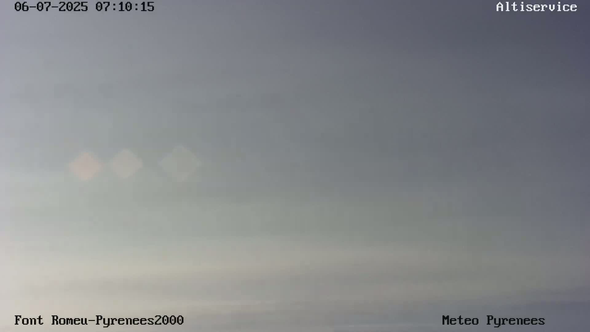 Font-Romeu Ski Slopes & Pyrenees Summits Panaromic 360 Live Cam - Prades, Pyrenees-Orientales, Occitanie, France