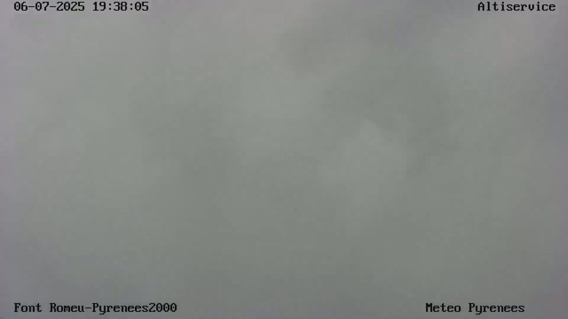 Font-Romeu Ski Slopes & Pyrenees Summits Panaromic 360 Live Cam - Prades, Pyrenees-Orientales, Occitanie, France