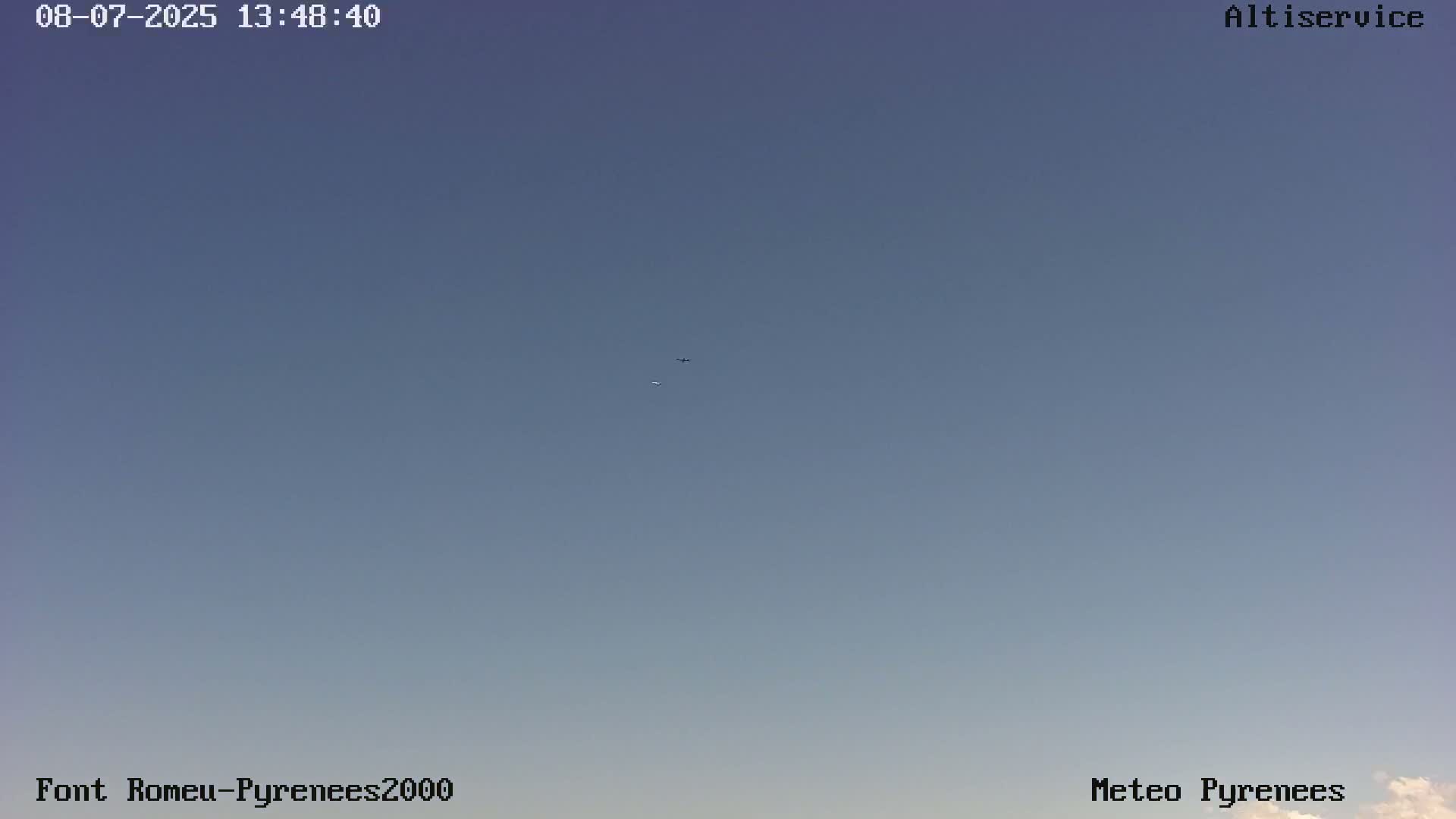 Font-Romeu Ski Slopes & Pyrenees Summits Panaromic 360 Live Cam - Prades, Pyrenees-Orientales, Occitanie, France