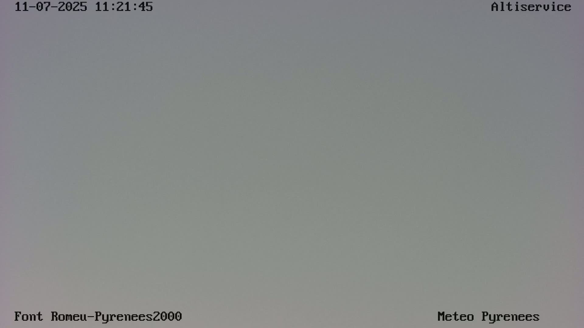 Font-Romeu Ski Slopes & Pyrenees Summits Panaromic 360 Live Cam - Prades, Pyrenees-Orientales, Occitanie, France