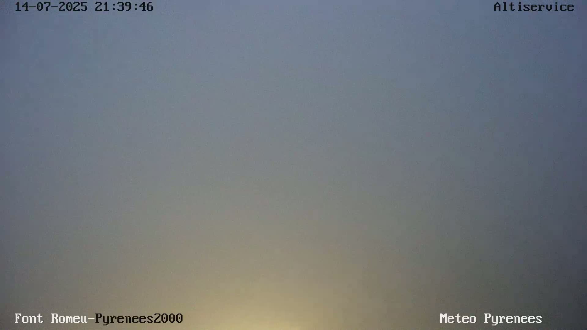 Font-Romeu Ski Slopes & Pyrenees Summits Panaromic 360 Live Cam - Prades, Pyrenees-Orientales, Occitanie, France