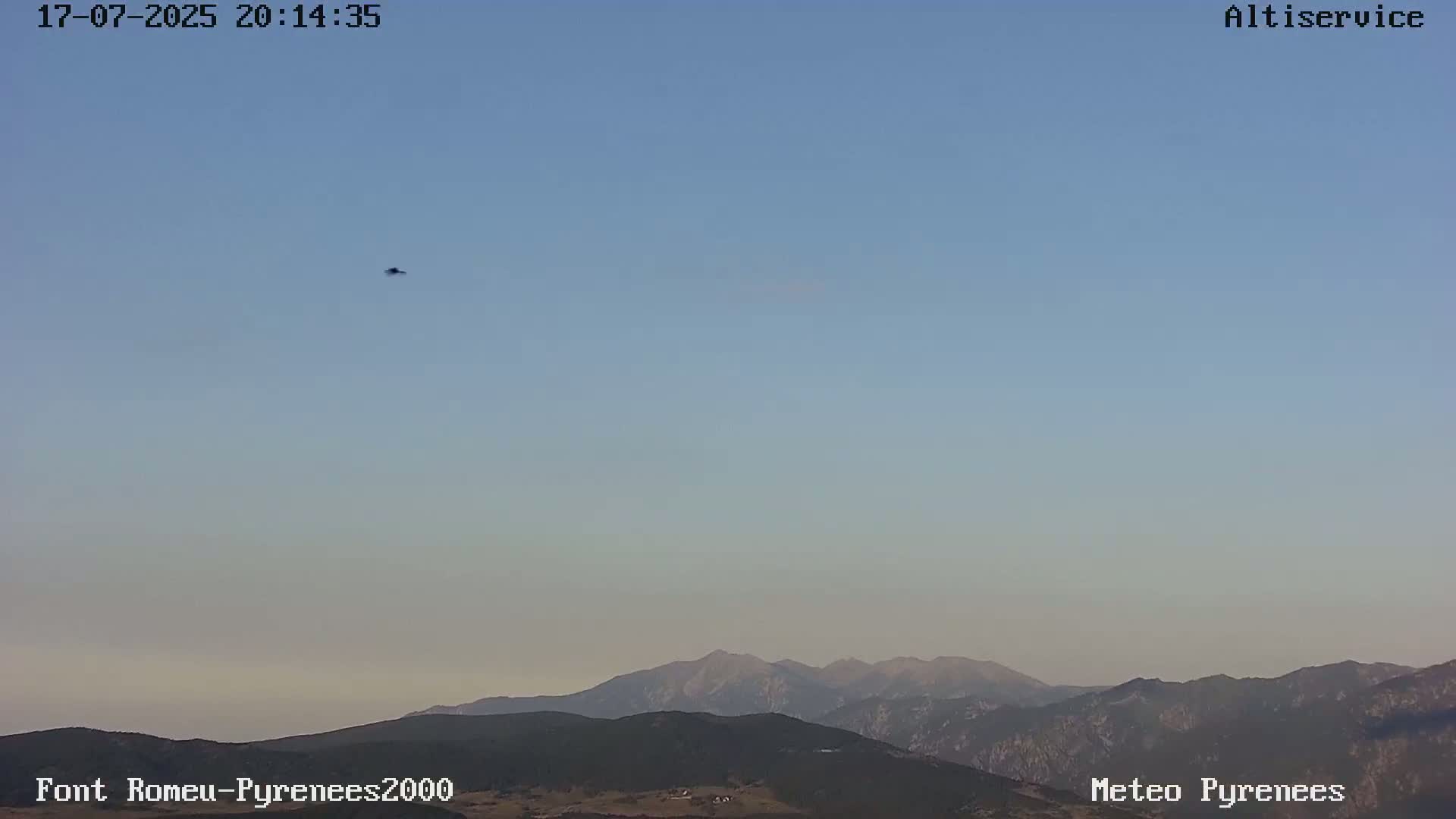 Font-Romeu Ski Slopes & Pyrenees Summits Panaromic 360 Live Cam - Prades, Pyrenees-Orientales, Occitanie, France