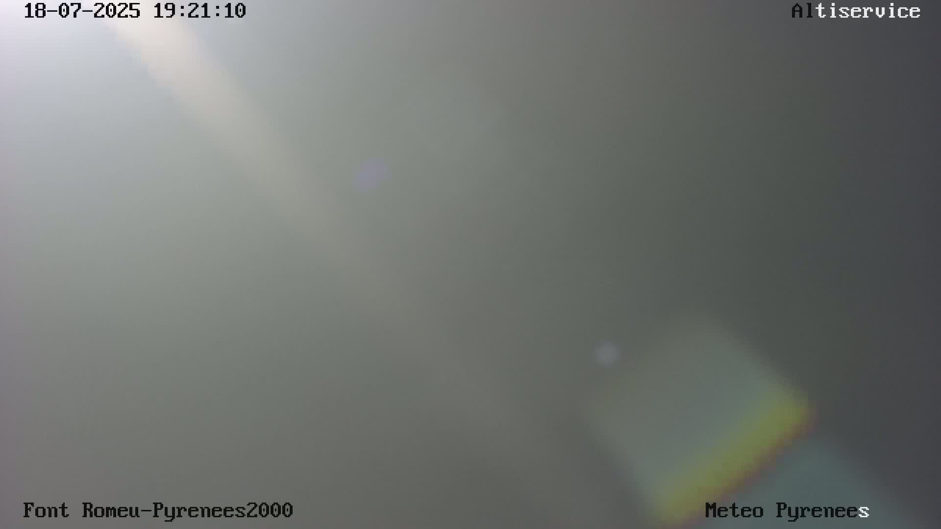 Font-Romeu Ski Slopes & Pyrenees Summits Panaromic 360 Live Cam - Prades, Pyrenees-Orientales, Occitanie, France