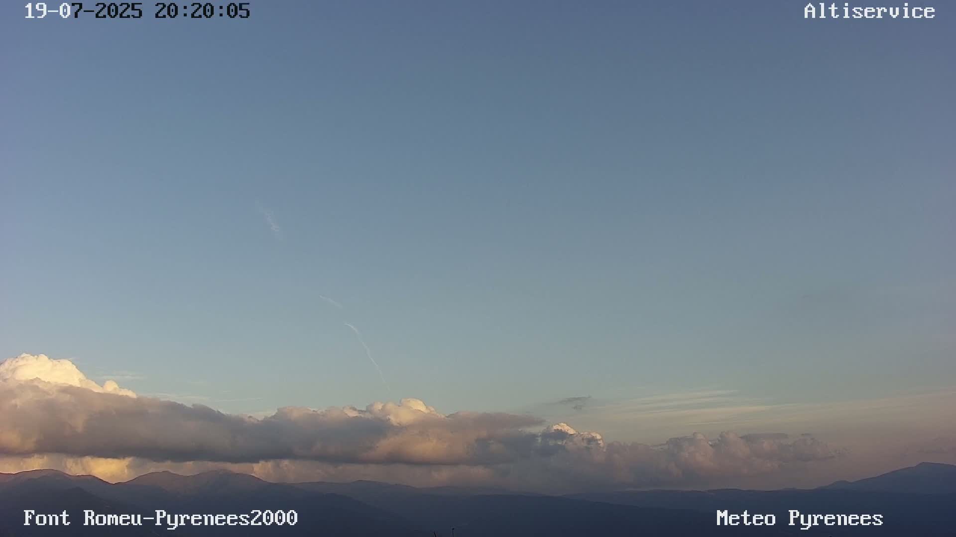 Font-Romeu Ski Slopes & Pyrenees Summits Panaromic 360 Live Cam - Prades, Pyrenees-Orientales, Occitanie, France