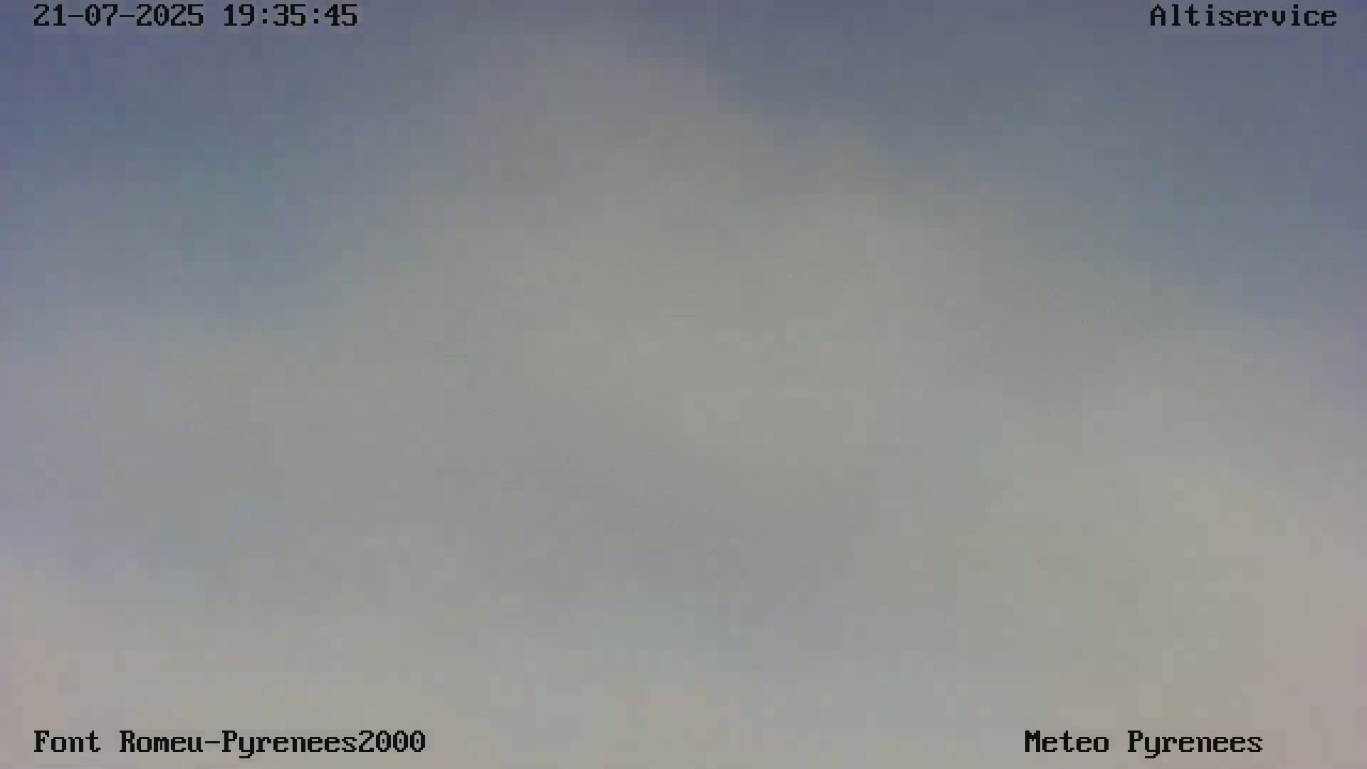 Font-Romeu Ski Slopes & Pyrenees Summits Panaromic 360 Live Cam - Prades, Pyrenees-Orientales, Occitanie, France