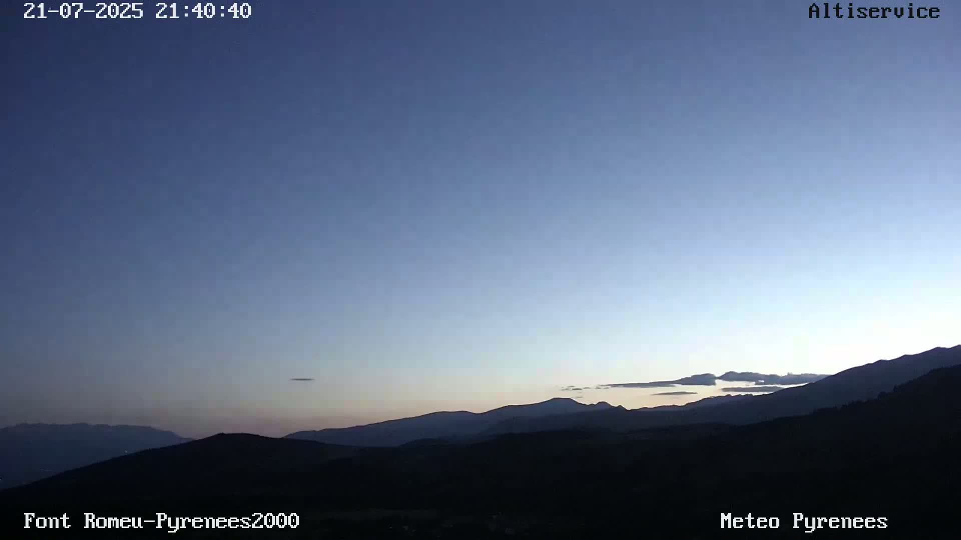 Font-Romeu Ski Slopes & Pyrenees Summits Panaromic 360 Live Cam - Prades, Pyrenees-Orientales, Occitanie, France
