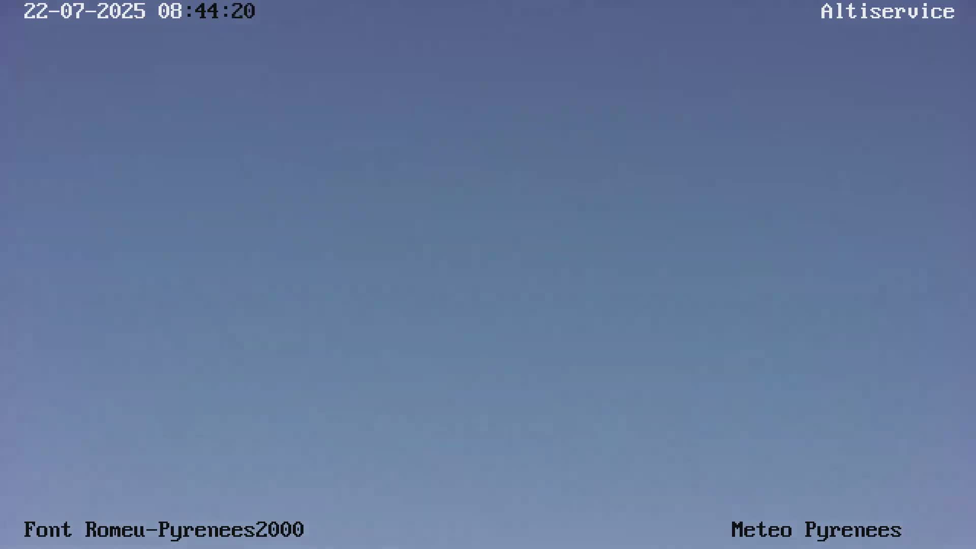 A clear, pale blue sky is visible.