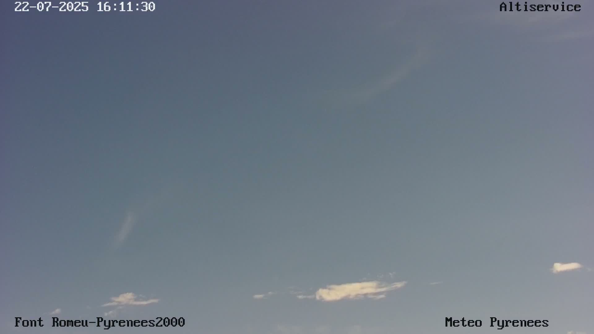 Font-Romeu Ski Slopes & Pyrenees Summits Panaromic 360 Live Cam - Prades, Pyrenees-Orientales, Occitanie, France