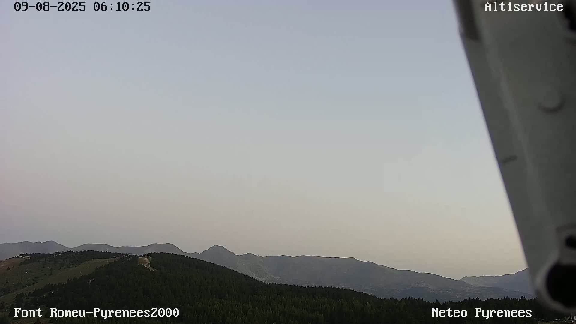 Font-Romeu Ski Slopes & Pyrenees Summits Panaromic 360 Live Cam - Prades, Pyrenees-Orientales, Occitanie, France