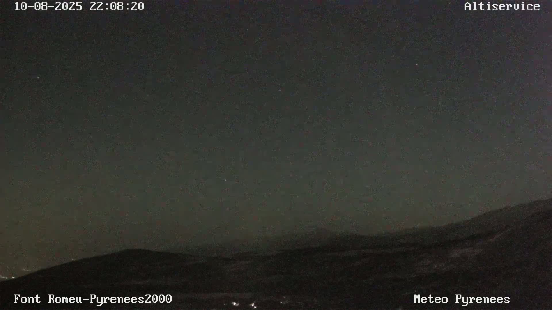 Font-Romeu Ski Slopes & Pyrenees Summits Panaromic 360 Live Cam - Prades, Pyrenees-Orientales, Occitanie, France