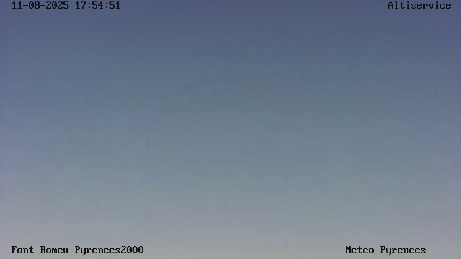 Font-Romeu Ski Slopes & Pyrenees Summits Panaromic 360 Live Cam - Prades, Pyrenees-Orientales, Occitanie, France