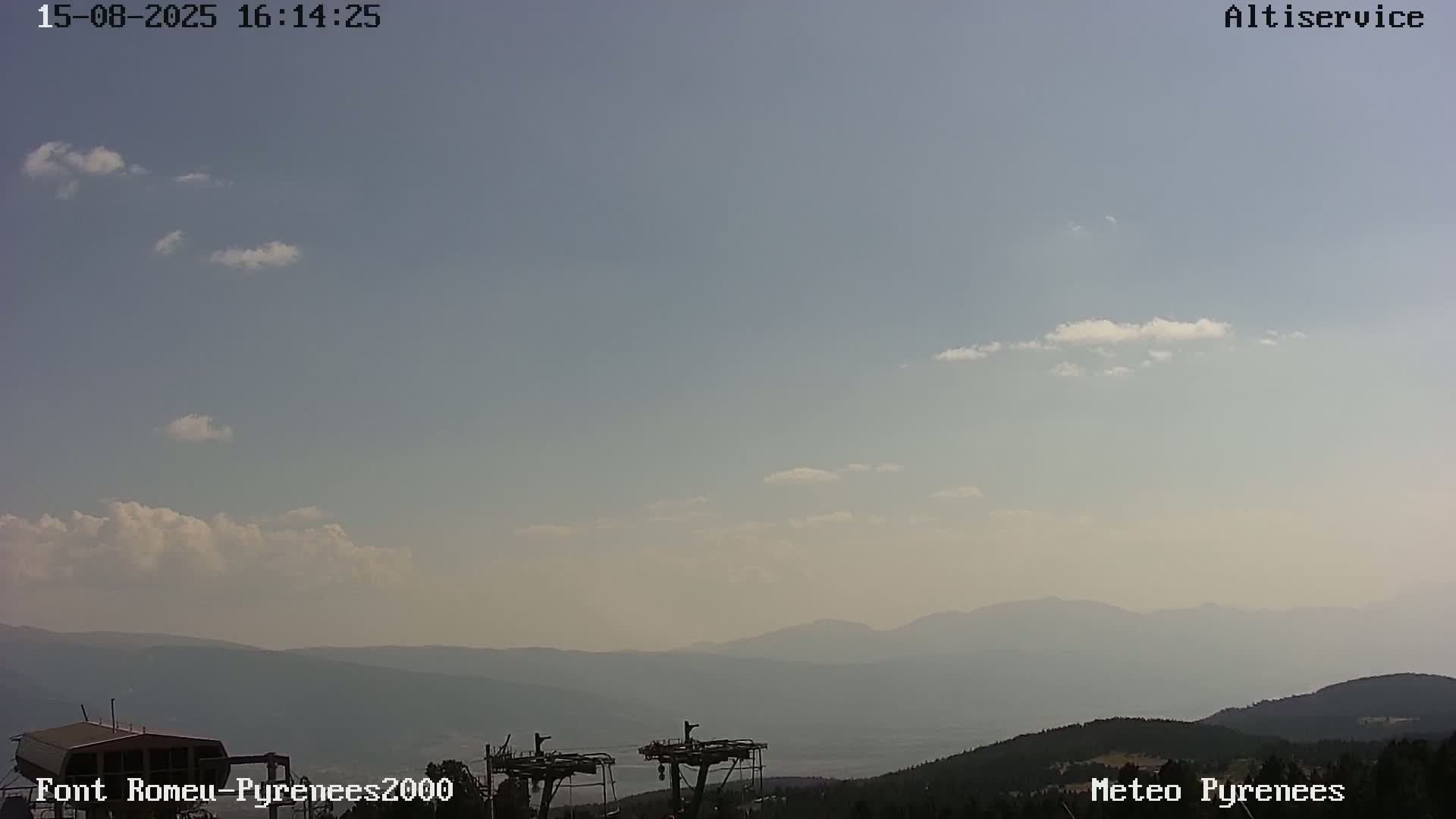 A clear, pale blue sky is visible.