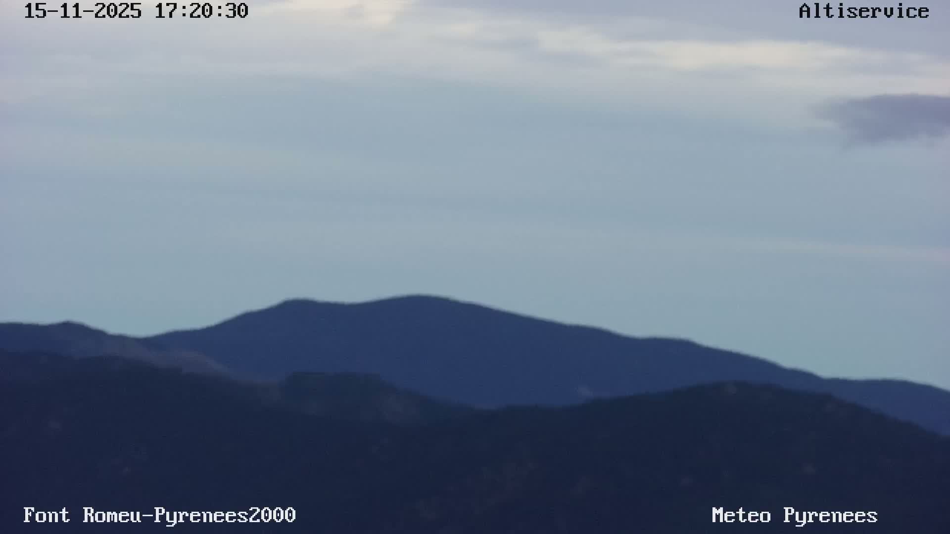Font-Romeu Ski Slopes & Pyrenees Summits Panaromic 360 Live Cam - Prades, Pyrenees-Orientales, Occitanie, France