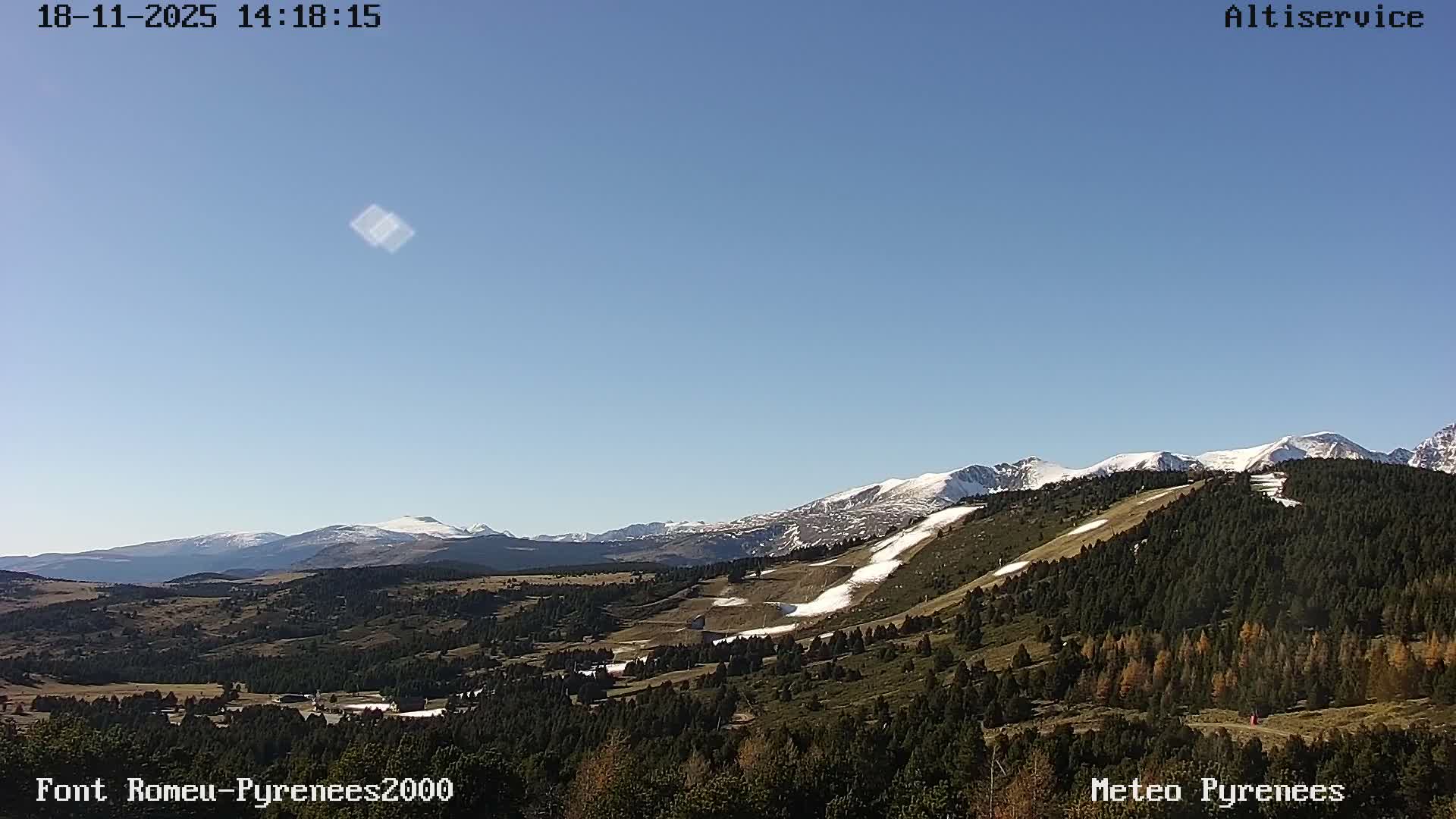 A clear, pale blue sky is visible.