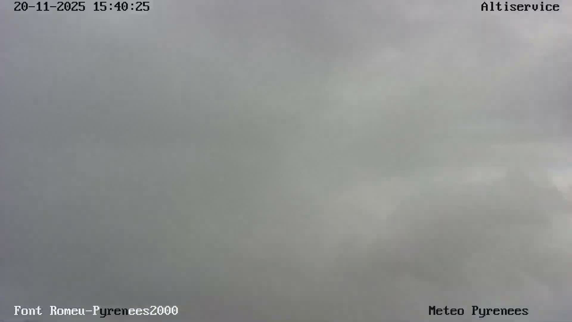 Font-Romeu Ski Slopes & Pyrenees Summits Panaromic 360 Live Cam - Prades, Pyrenees-Orientales, Occitanie, France