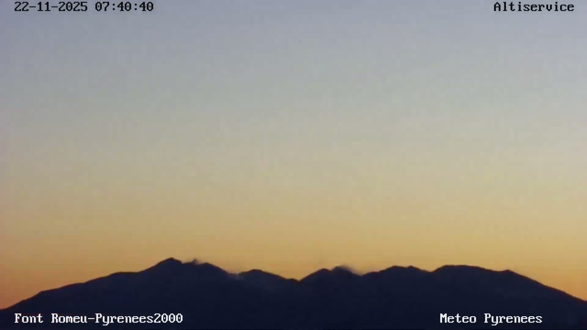 Font-Romeu Ski Slopes & Pyrenees Summits Panaromic 360 Live Cam - Prades, Pyrenees-Orientales, Occitanie, France