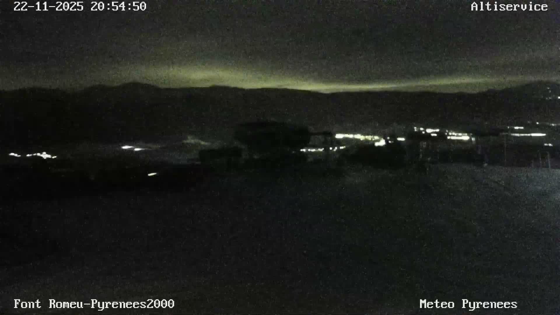 Font-Romeu Ski Slopes & Pyrenees Summits Panaromic 360 Live Cam - Prades, Pyrenees-Orientales, Occitanie, France