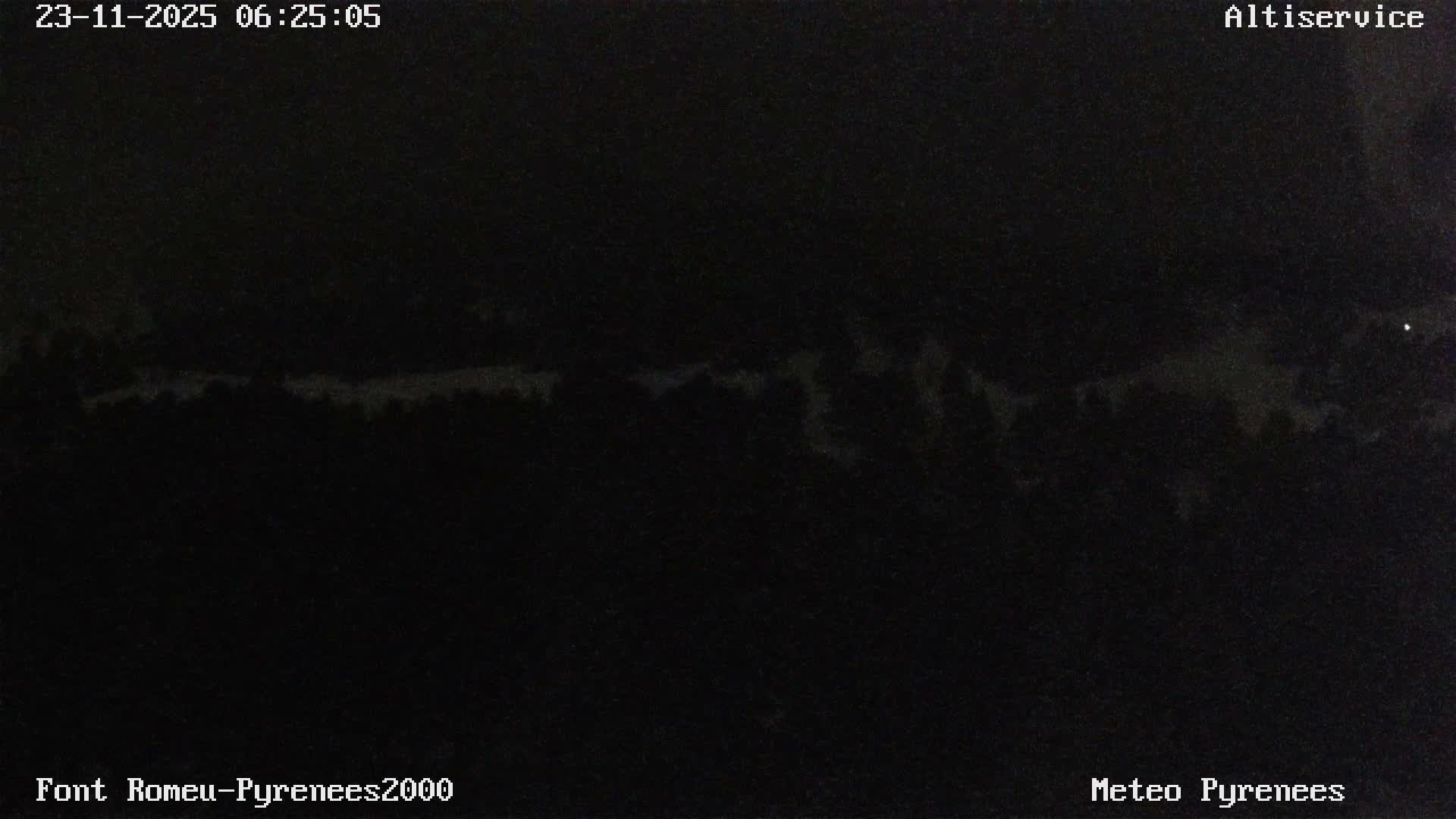 Font-Romeu Ski Slopes & Pyrenees Summits Panaromic 360 Live Cam - Prades, Pyrenees-Orientales, Occitanie, France