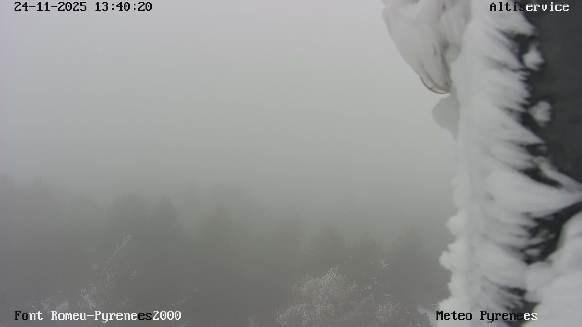 Font-Romeu Ski Slopes & Pyrenees Summits Panaromic 360 Live Cam - Prades, Pyrenees-Orientales, Occitanie, France