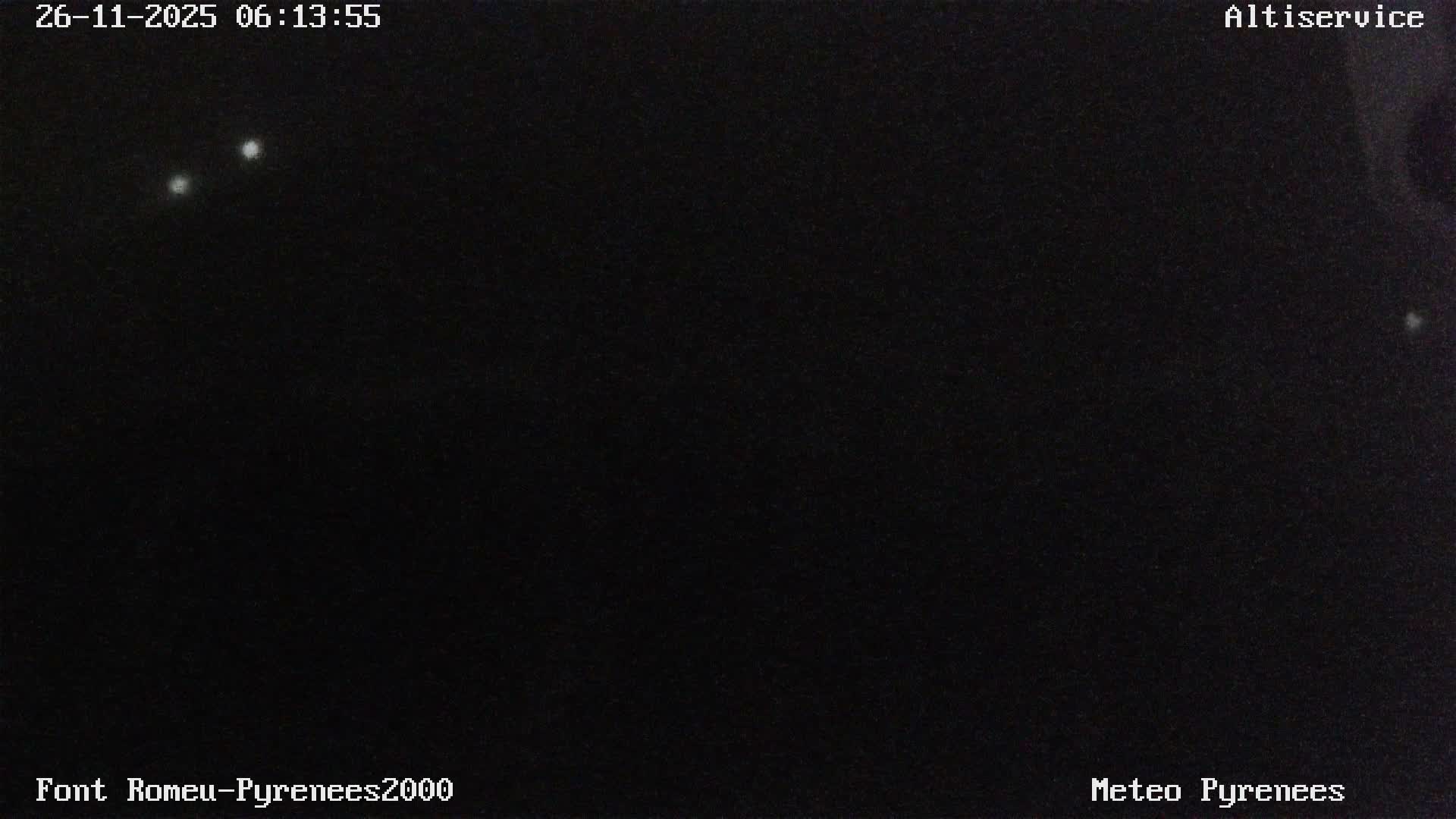 Font-Romeu Ski Slopes & Pyrenees Summits Panaromic 360 Live Cam - Prades, Pyrenees-Orientales, Occitanie, France