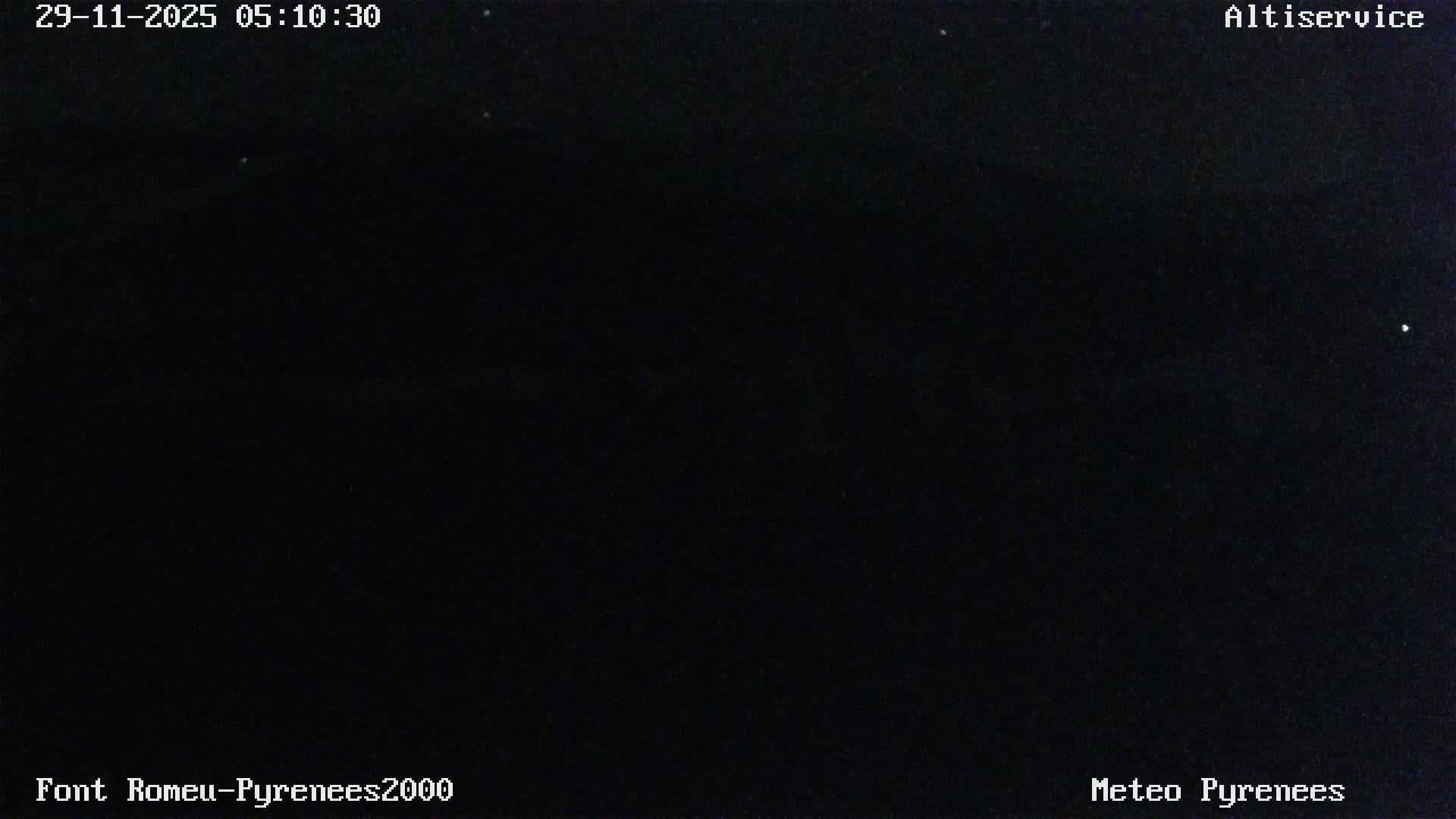 Font-Romeu Ski Slopes & Pyrenees Summits Panaromic 360 Live Cam - Prades, Pyrenees-Orientales, Occitanie, France