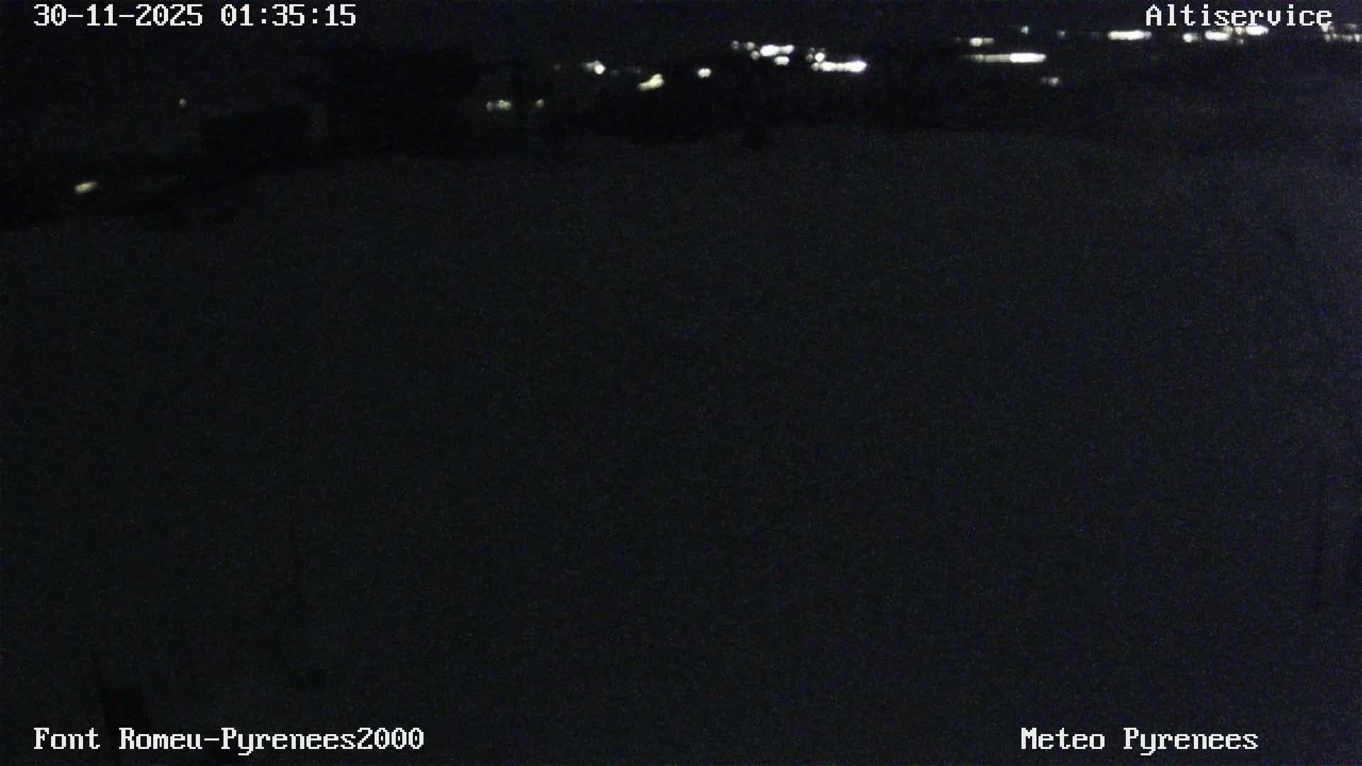 Font-Romeu Ski Slopes & Pyrenees Summits Panaromic 360 Live Cam - Prades, Pyrenees-Orientales, Occitanie, France