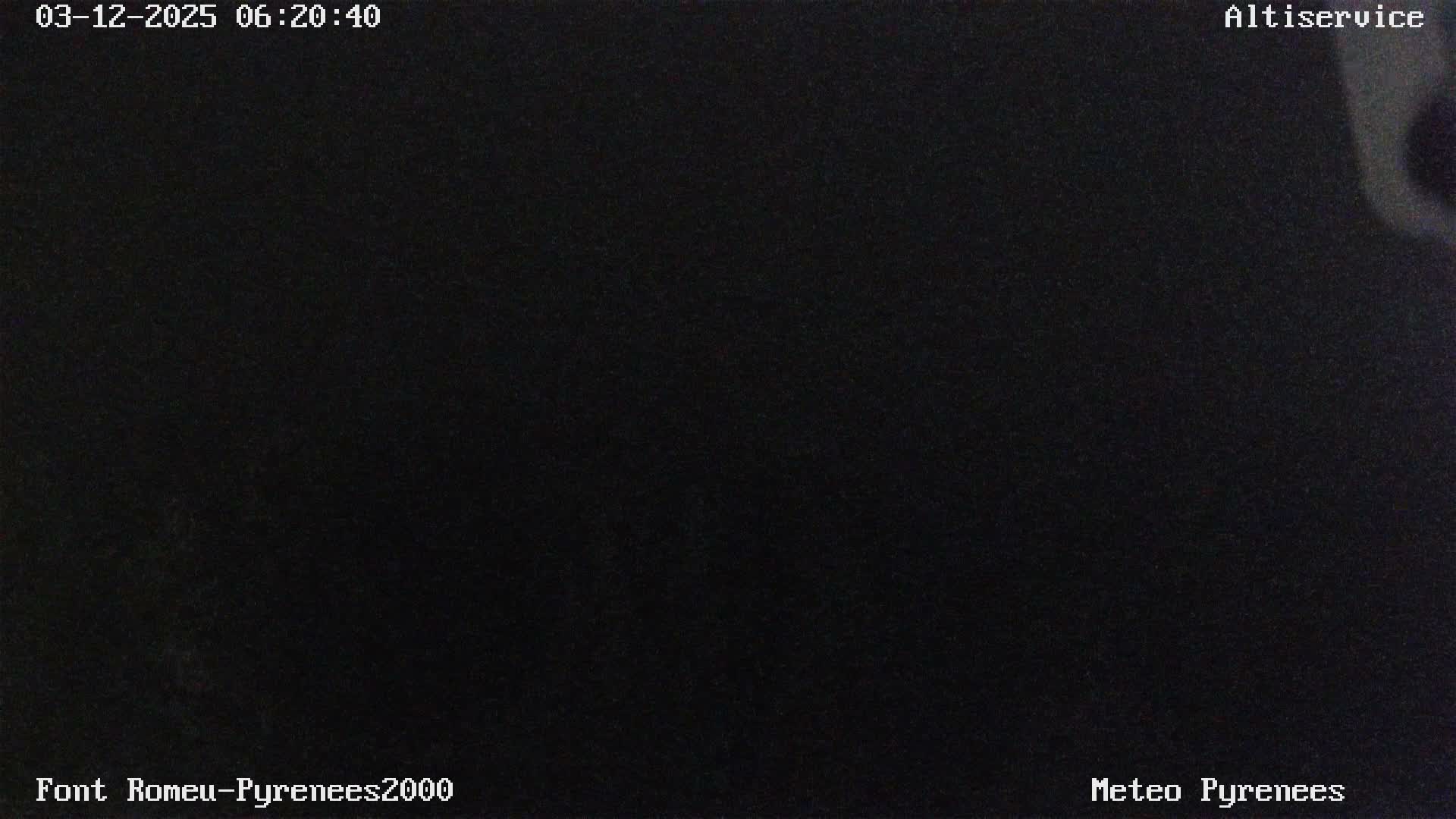 Font-Romeu Ski Slopes & Pyrenees Summits Panaromic 360 Live Cam - Prades, Pyrenees-Orientales, Occitanie, France