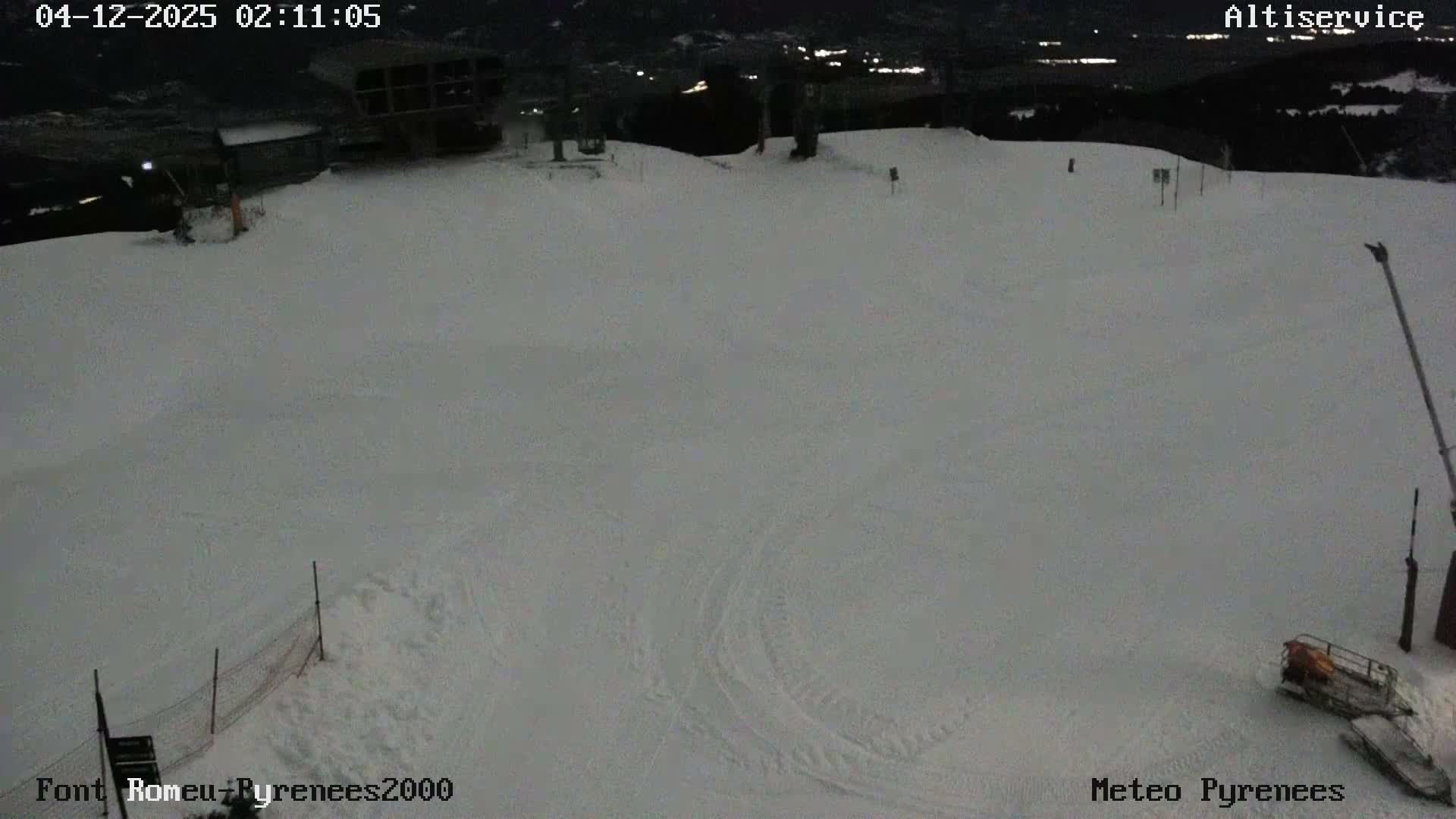 Font-Romeu Ski Slopes & Pyrenees Summits Panaromic 360 Live Cam - Prades, Pyrenees-Orientales, Occitanie, France