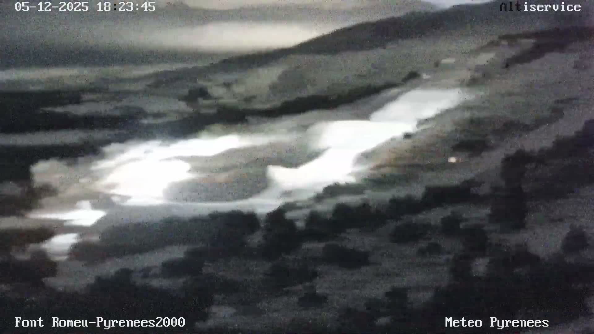 Font-Romeu Ski Slopes & Pyrenees Summits Panaromic 360 Live Cam - Prades, Pyrenees-Orientales, Occitanie, France