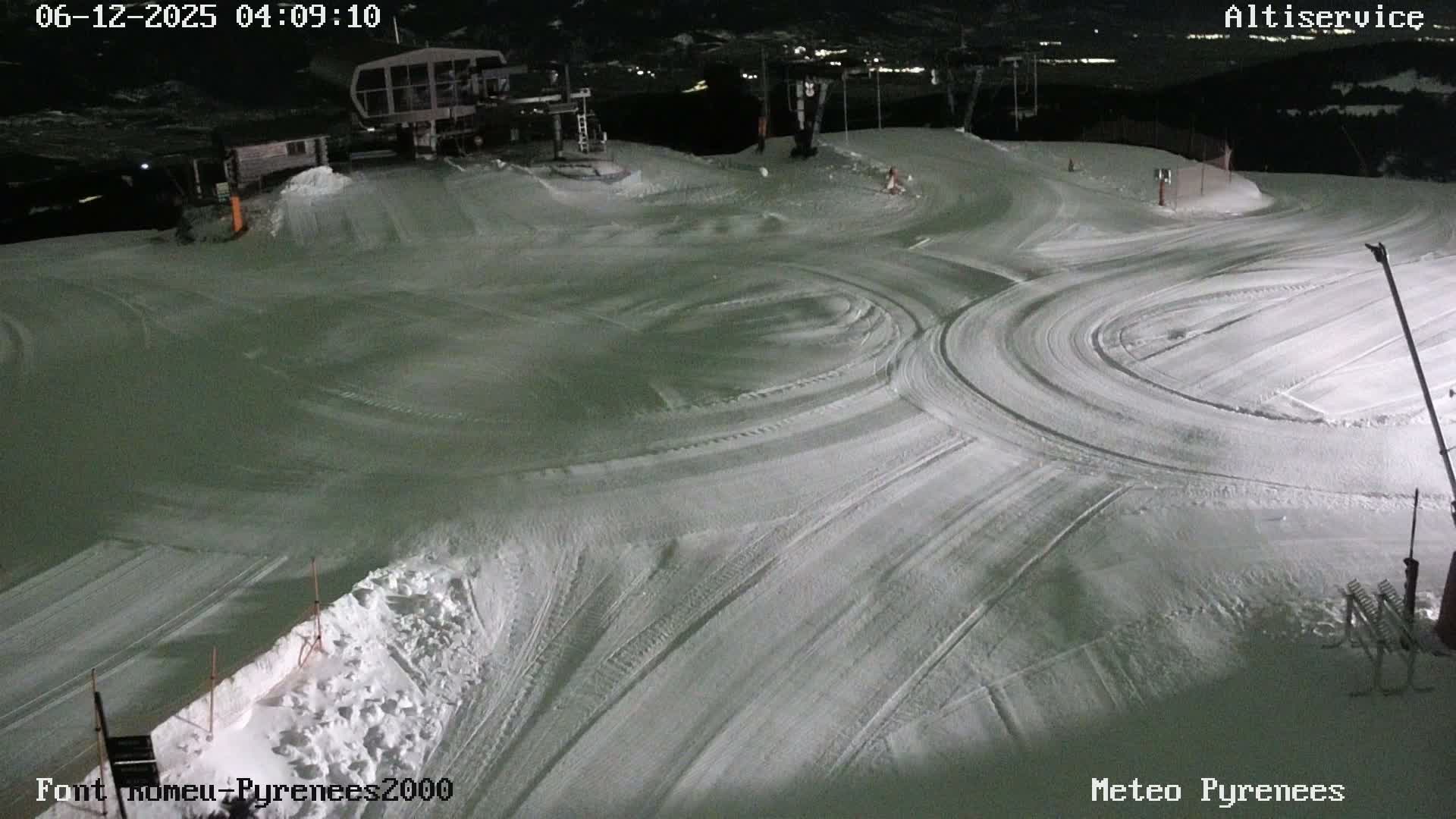 Font-Romeu Ski Slopes & Pyrenees Summits Panaromic 360 Live Cam - Prades, Pyrenees-Orientales, Occitanie, France