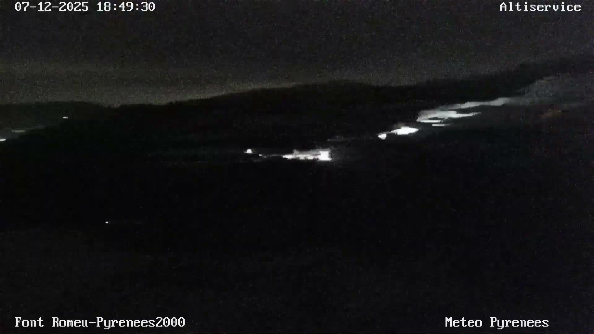 Font-Romeu Ski Slopes & Pyrenees Summits Panaromic 360 Live Cam - Prades, Pyrenees-Orientales, Occitanie, France