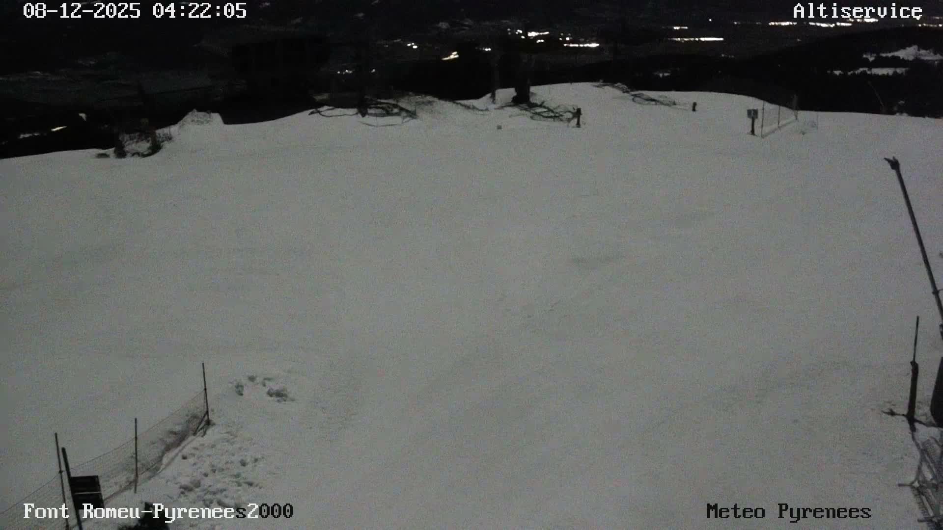 Font-Romeu Ski Slopes & Pyrenees Summits Panaromic 360 Live Cam - Prades, Pyrenees-Orientales, Occitanie, France